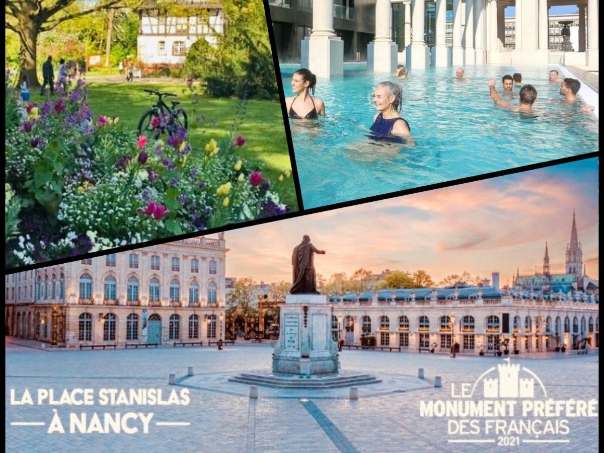 Proche Nancy Centre, A Quelques Pas Des Thermes Et Du Campus Artem, Appartement Calme Avec Parking Gratuit Exteriér fotografie