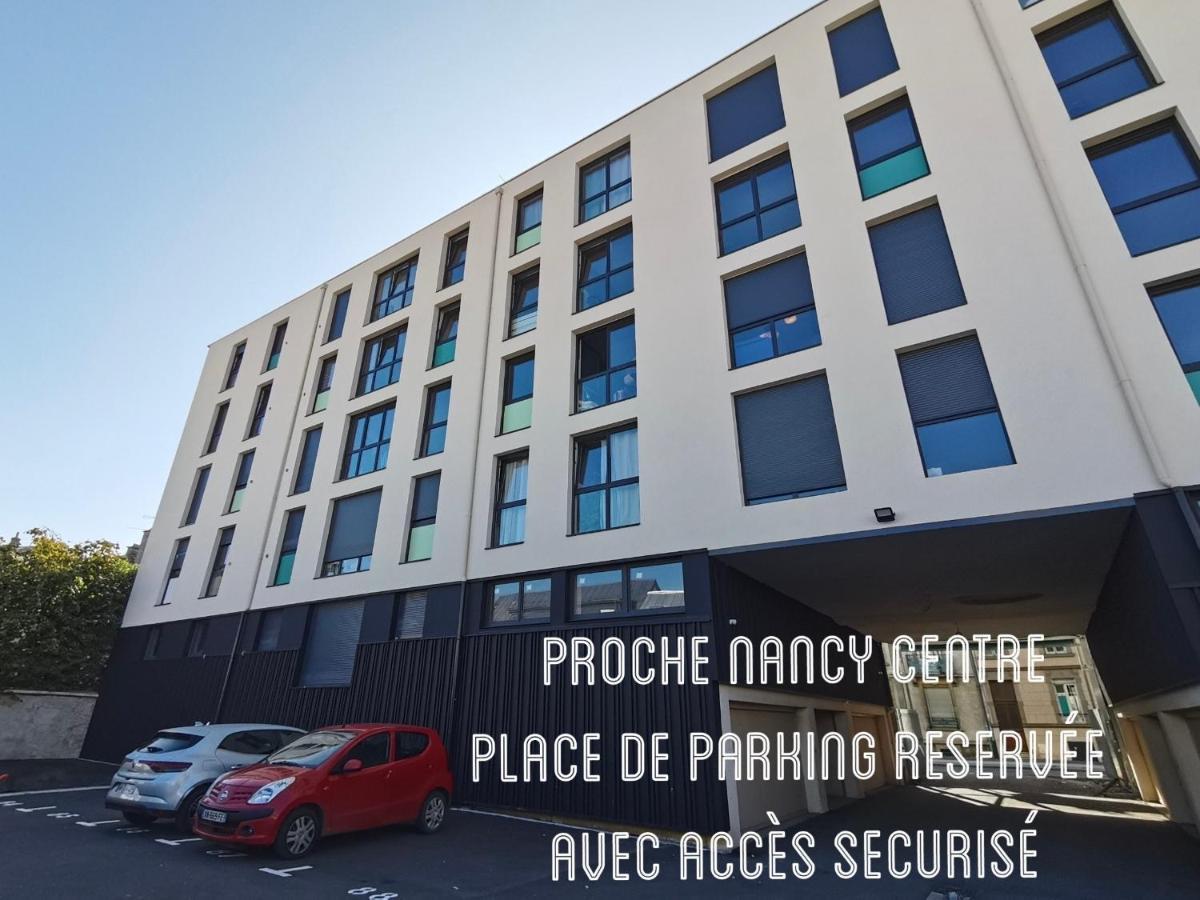 Proche Nancy Centre, A Quelques Pas Des Thermes Et Du Campus Artem, Appartement Calme Avec Parking Gratuit Exteriér fotografie